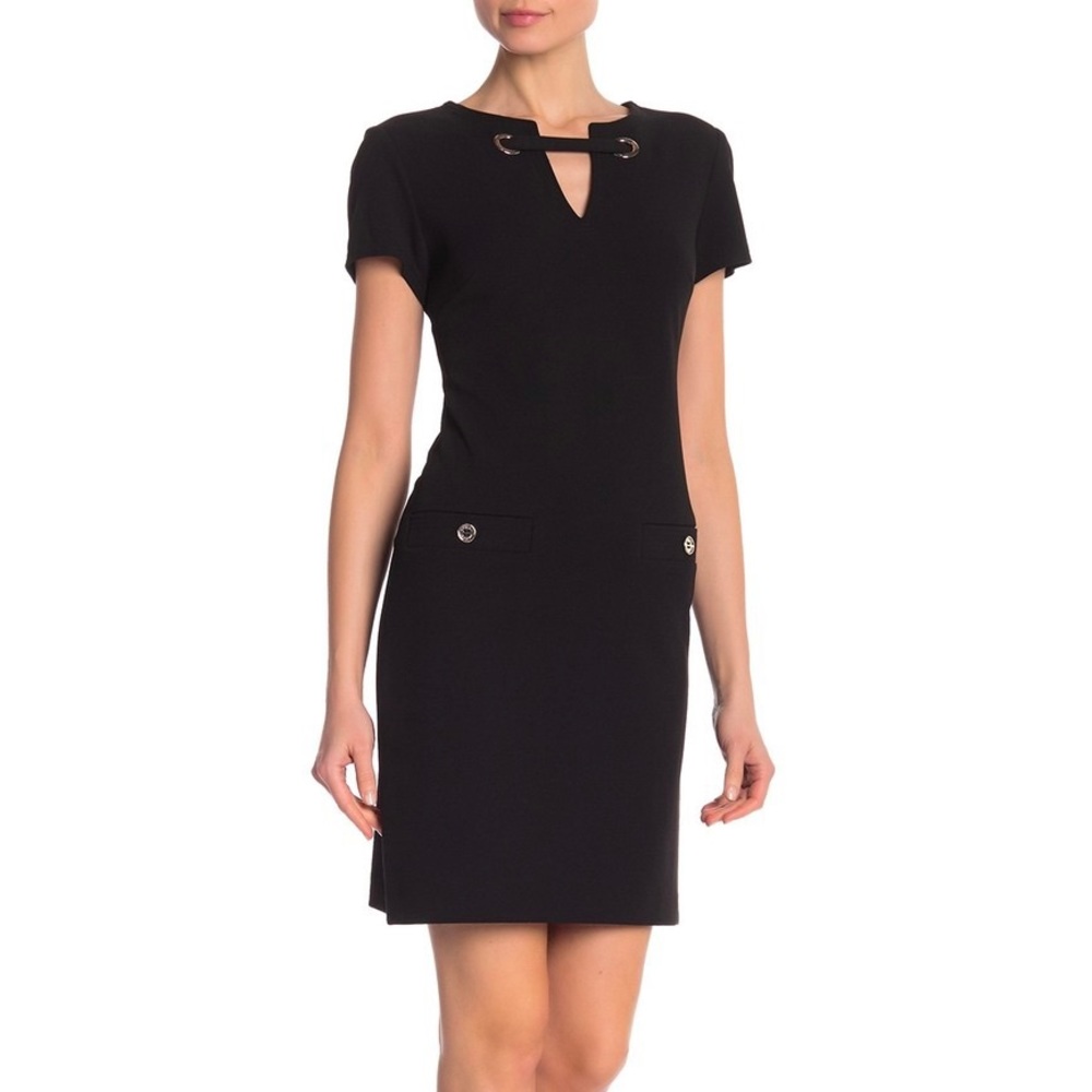 Tommy Hilfiger Scuba Crepe Sheath Dress